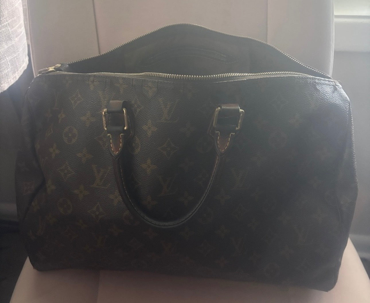 Louis Vuitton Speedy 45 — Preloved Monogram Canvas
