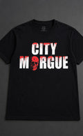 VLONE x City Morgue Tee — Black/Red | Size Small