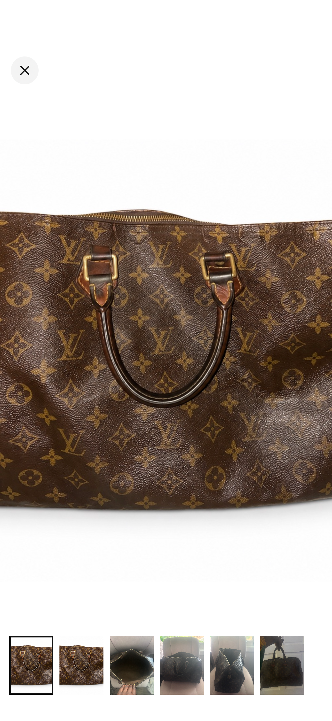 Louis Vuitton Speedy 45 — Preloved Monogram Canvas
