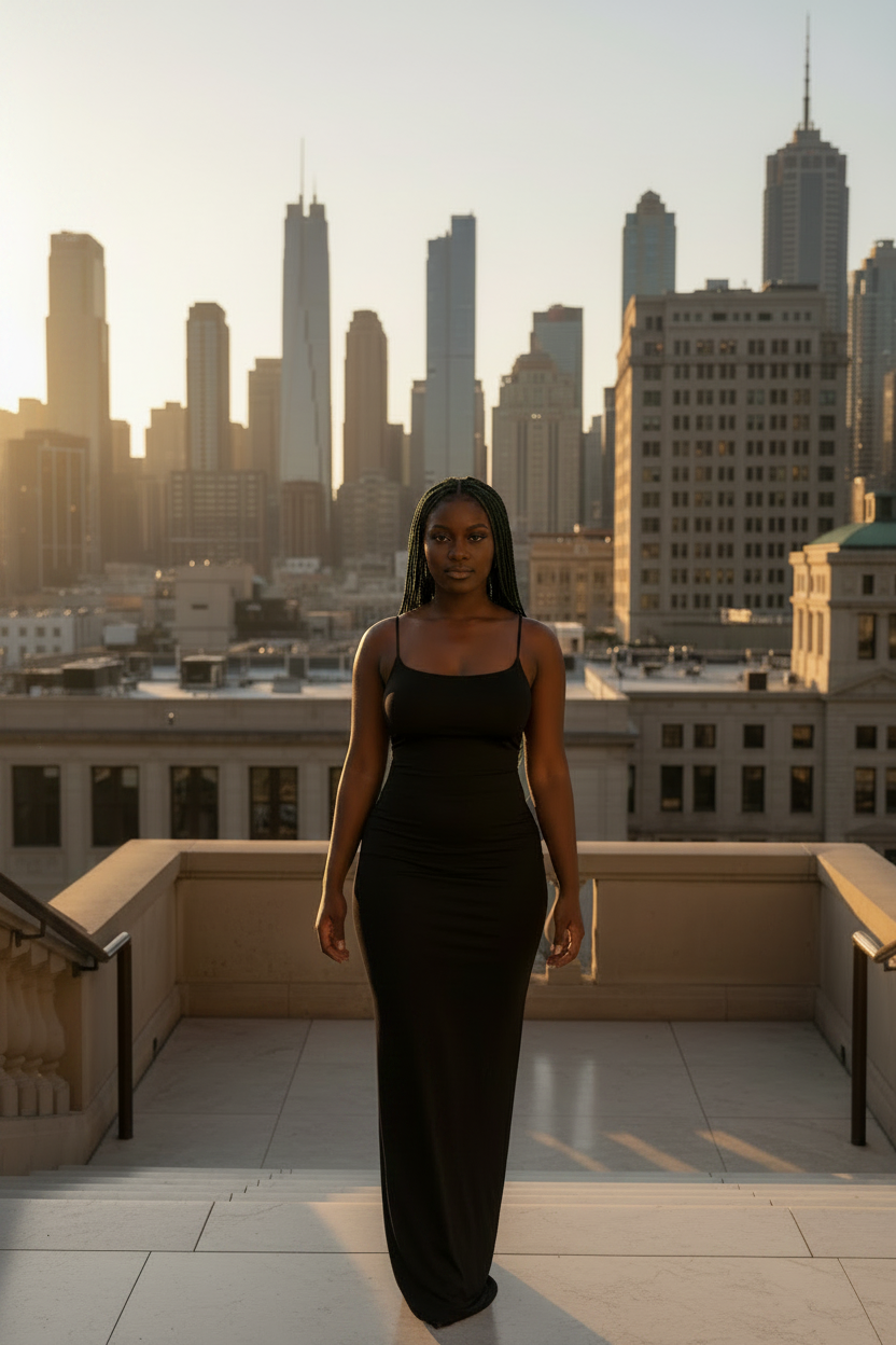 Glam Outdoor Shot
